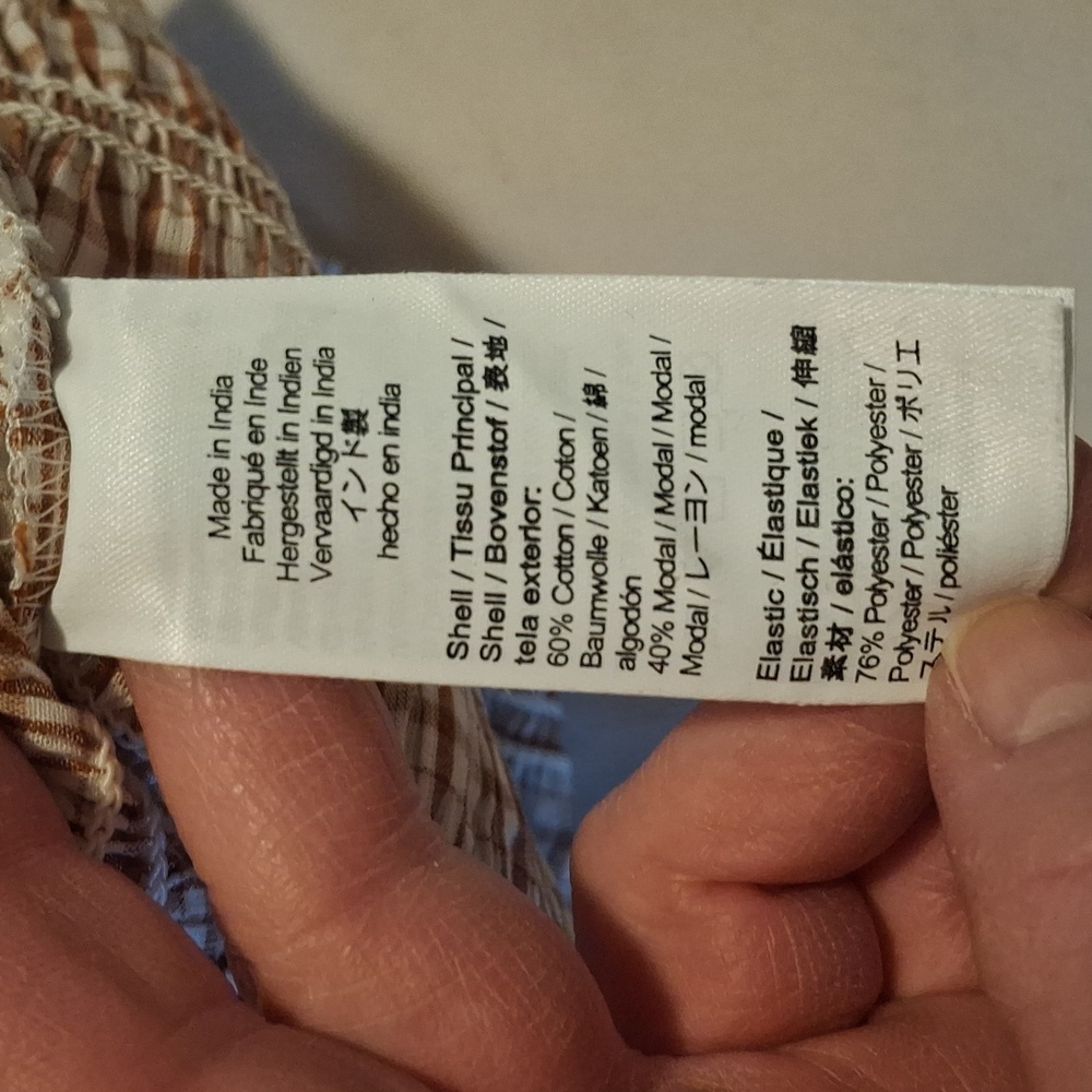 NWT J. Crew Brown And Cream Button Up Shirt - Picture 6 of 7